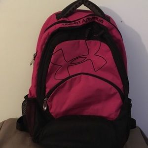 Pink Under Amour Backpack
